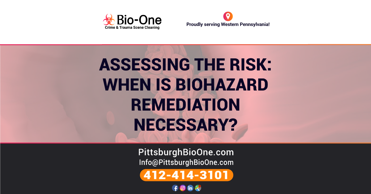 Assessing the Risk: When is Biohazard Remediation Necessary? - Bio-One ...